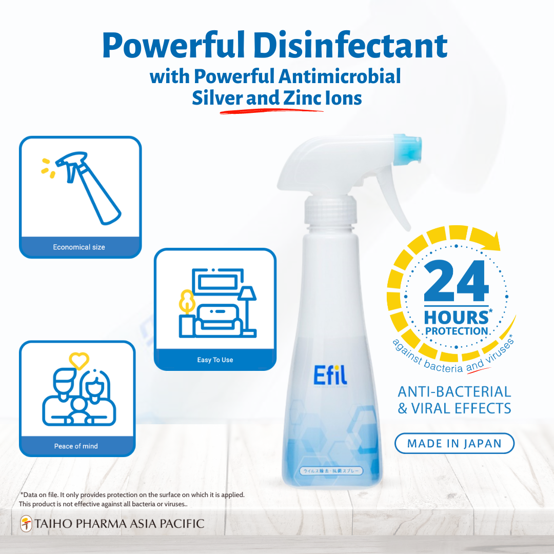 Efil Disinfectant Spray 300ml (Bundle of 3)